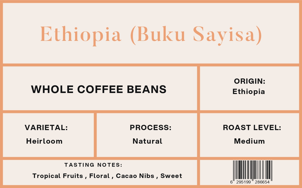 Ethiopia Buku Sayisa Filter/Pour Over 500g
